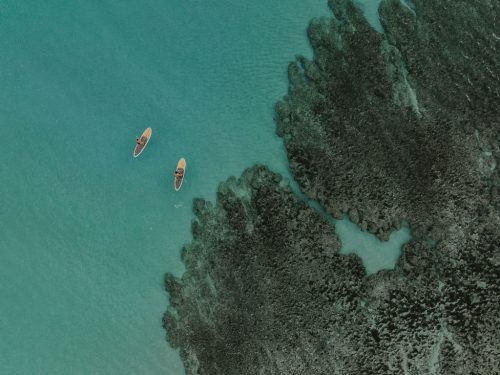 Kayaking and paddleboarding on Fiji