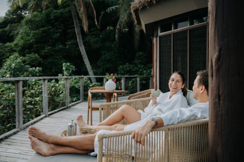 Fijian Bures at All Inclusive Resort Yasawa Island
