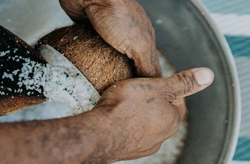 Fijian cooking at Yasawa Resort