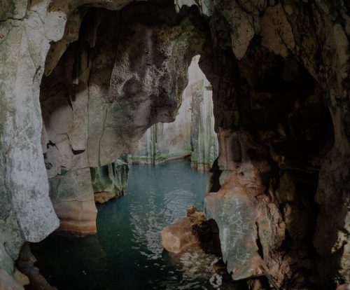 Swimming in Fijis Blue Lagoon Caves