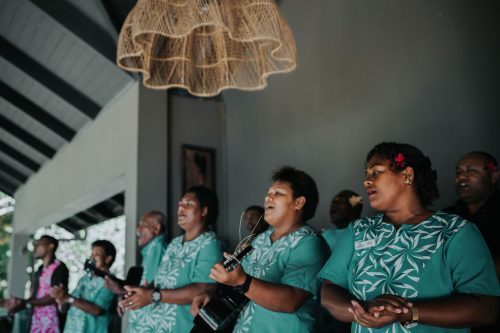Fiji Travel Yasawa Island Resort and Spa owners Erin and James McCann